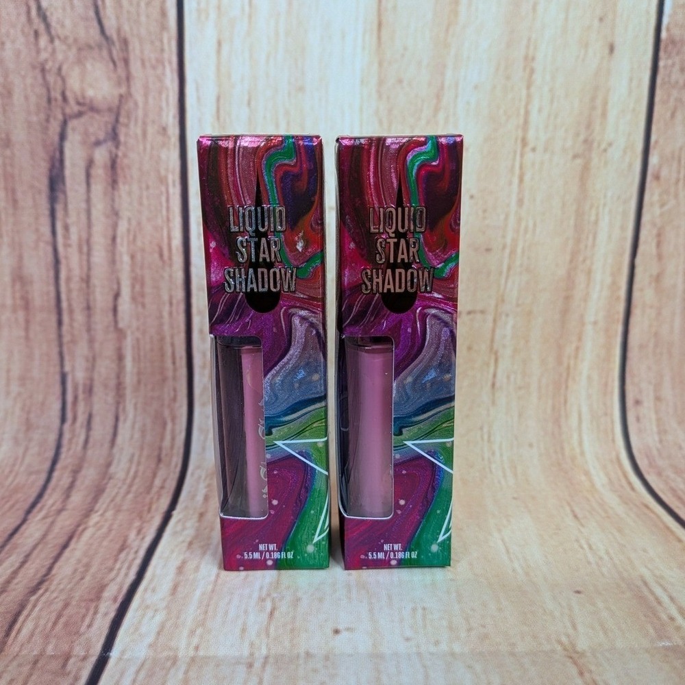 2 Pk Jeffree Star Cosmetics Liquid Star Shadow Pink Tablet Metallic Eyeshadow